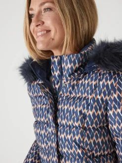 Doudoune à capuche amovible