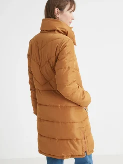 Doudoune matelassée col montant