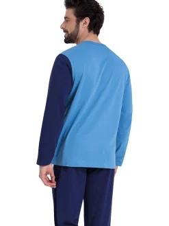 Ensemble pyjama long col rond