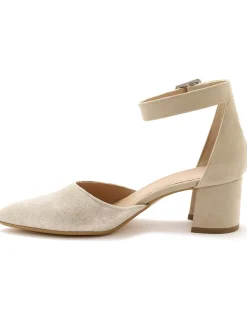 Escarpins avec bride cheville