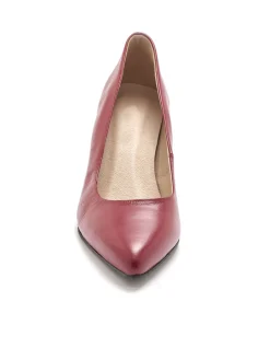 Escarpins cuir à talon