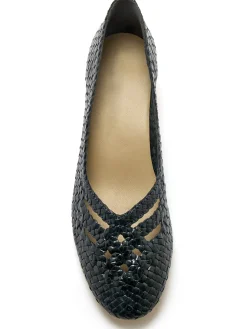 Escarpins tressés à aérosemelle