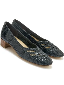 Escarpins tressés à aérosemelle