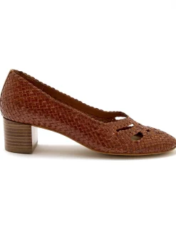 Escarpins tressés à aérosemelle