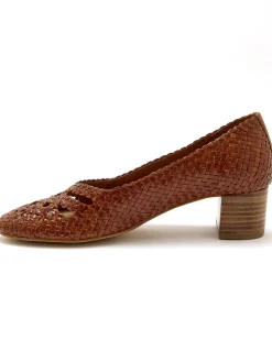 Escarpins tressés à aérosemelle