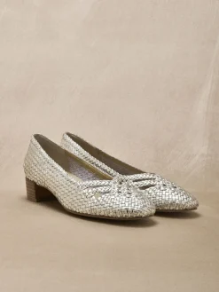 Escarpins tressés à aérosemelle