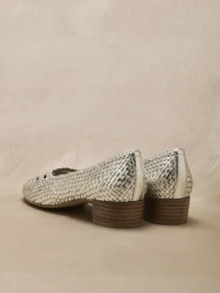 Escarpins tressés à aérosemelle