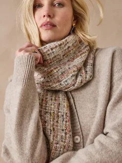 Etole maille douce avec mohair