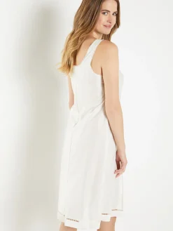 Fond de robe maille satinée 105cm