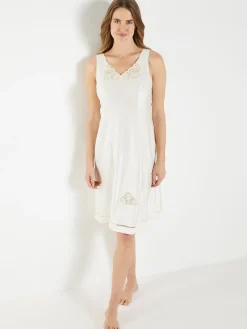 Fond de robe maille satinée 105cm