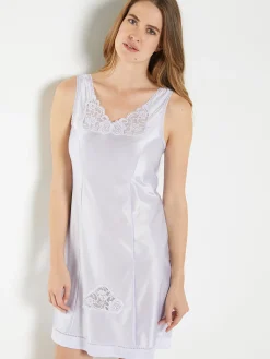 Fond de robe maille satinée 90 cm