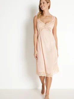 Fond de robe satiné longueur 105cm