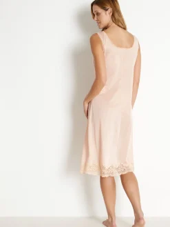 Fond de robe satiné longueur 105cm