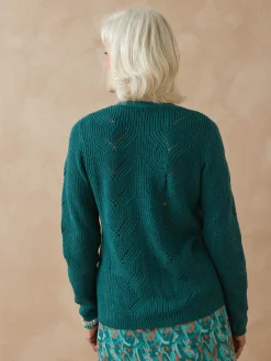 Gilet en côtes perlées