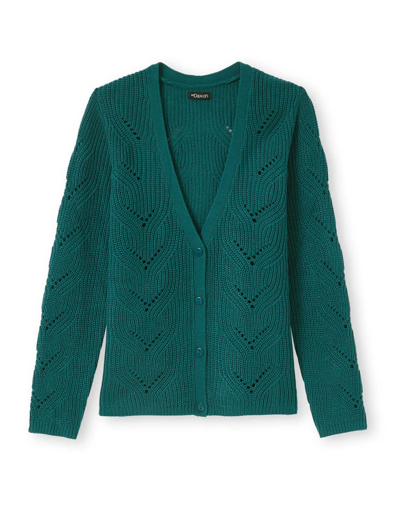 Gilet en côtes perlées