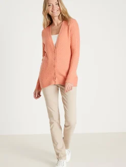 Gilet en maille affinante