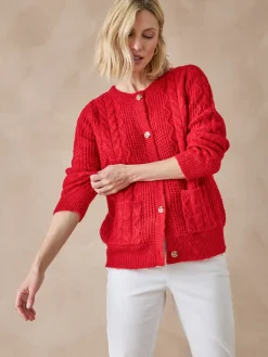 Gilet en maille fantaisie