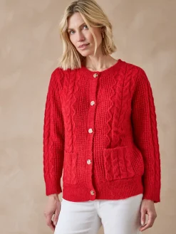 Gilet en maille fantaisie