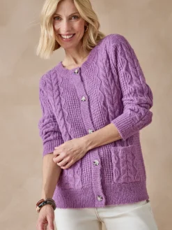 Gilet en maille fantaisie