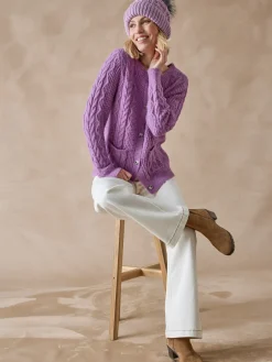 Gilet en maille fantaisie