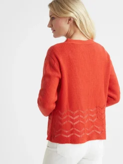 Gilet long encolure V