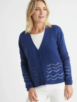 Gilet long encolure V