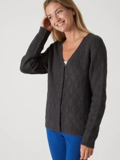 Gilet maille fantaisie