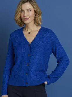 Gilet maille fantaisie