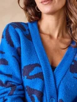 Gilet maille jacquard