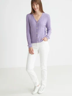 Gilet point fantaisie