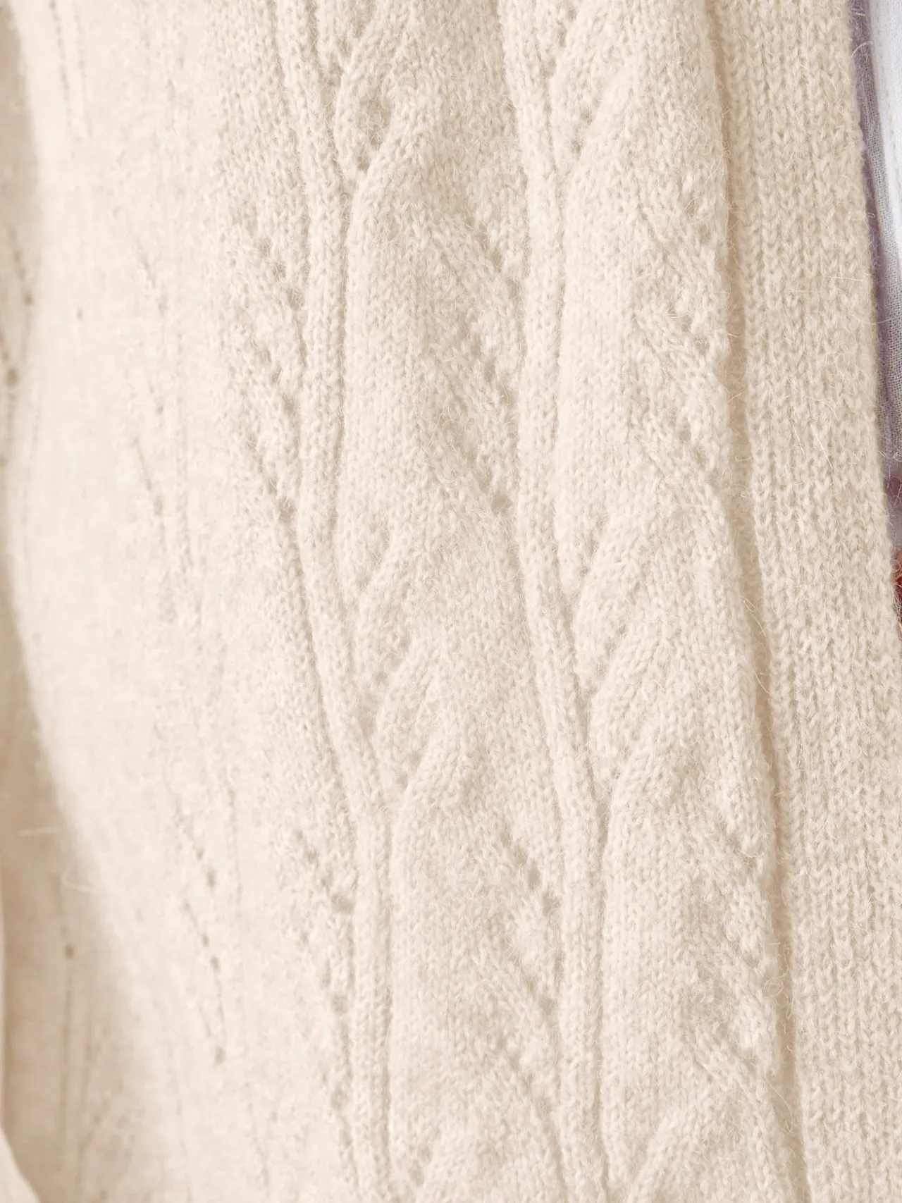 Gilet sans manches avec laine