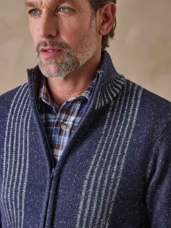 Gilet zippé col montant