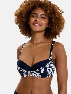 Haut de maillot de bain à armatures