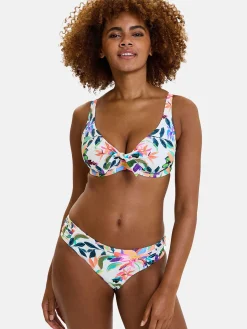 Haut de maillot de bain à armatures