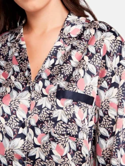 Haut de pyjama en satin Idole