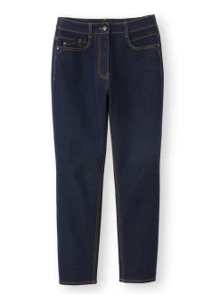 Jean 7/8ème taille haute