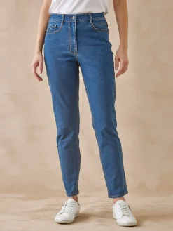 Jean 7/8ème taille haute