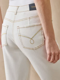 Jean 7/8ème taille haute