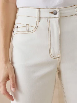 Jean 7/8ème taille haute