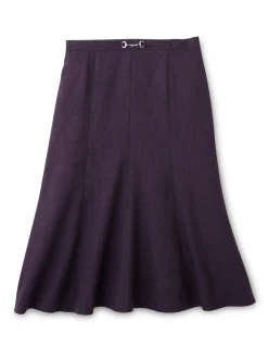 Jupe à panneaux hanches larges