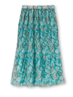 Jupe au plissé permanent