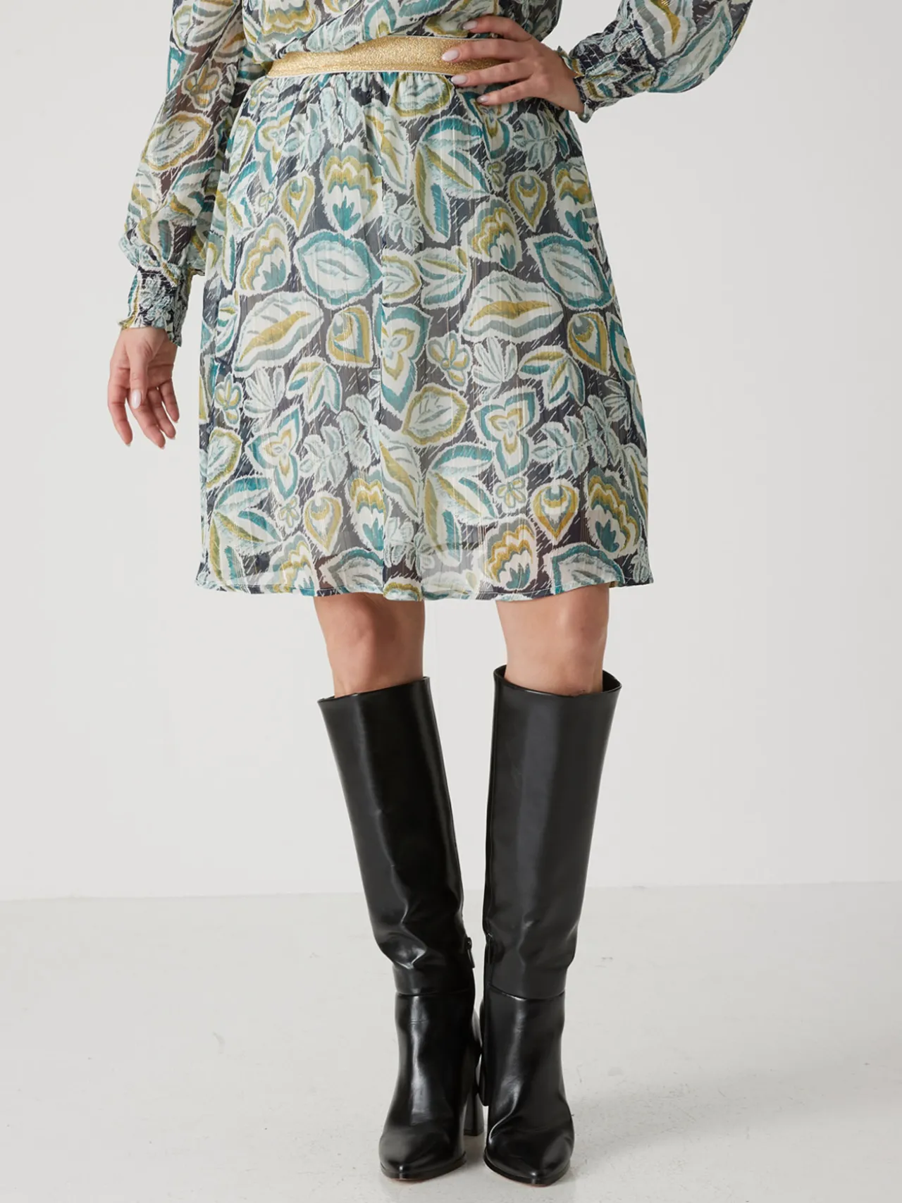 Jupe courte en voile