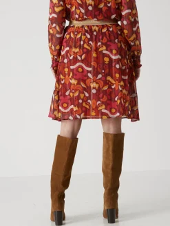 Jupe courte en voile