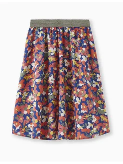 Jupe courte entièrement élastiquée