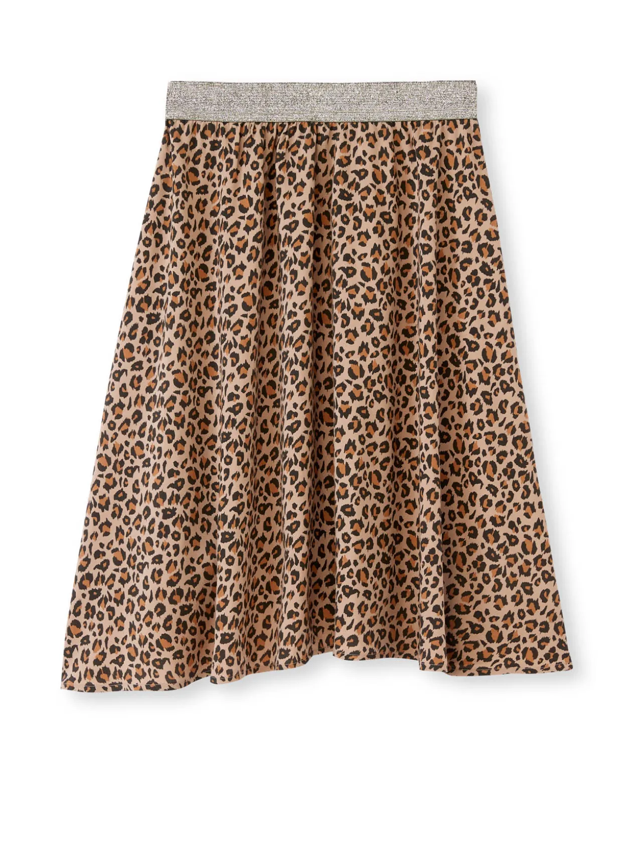 Jupe courte entièrement élastiquée