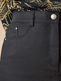 Jupe droite 5 poches