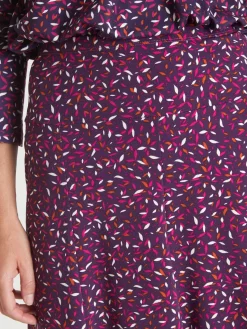 Jupe en maille, entièrement élastiquée