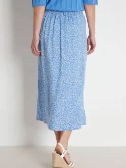 Jupe fluide élastiquée