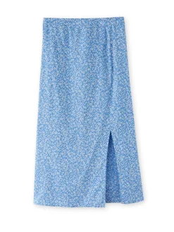 Jupe fluide élastiquée