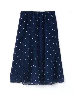 Jupe forme évasée élastiquée